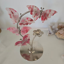 Load image into Gallery viewer, Rhodonite Butterfly Set