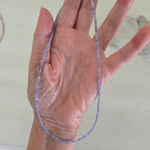 Load image into Gallery viewer, Tanzanite Faceted Necklace