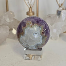 Load image into Gallery viewer, Amethyst Crazy Lace Sphere