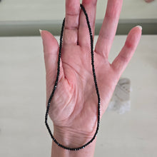 Load image into Gallery viewer, Black Tourmaline Faceted Necklace