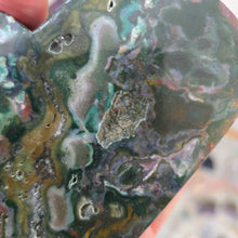 Load image into Gallery viewer, Ocean Jasper Heart