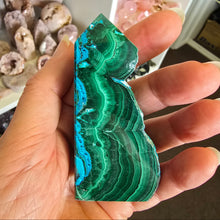 Load image into Gallery viewer, Malachite Chrysocolla Freeform Tower