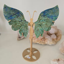 Load image into Gallery viewer, Azurite Malachite Butterfly Wings