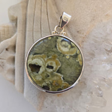 Load image into Gallery viewer, Australian Rainforest Jasper Sterling Silver Pendant