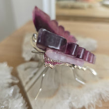 Load image into Gallery viewer, Magenta Fluorite Butterfly