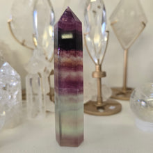 Load image into Gallery viewer, Rainbow Fluorite Tower