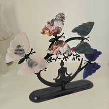 Load image into Gallery viewer, Yoga Lady - 4 Butterflies