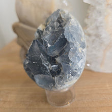 Load image into Gallery viewer, Celestite Cluster Egg