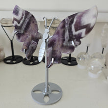 Load image into Gallery viewer, Chevron Amethyst Wings