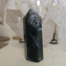 Load image into Gallery viewer, Moss Agate Tower