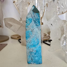 Load image into Gallery viewer, Malachite Chrysocolla Freeform Tower