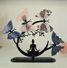Load image into Gallery viewer, Yoga Lady - 4 Butterflies