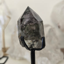 Load image into Gallery viewer, Garden Quartz Points on Stand