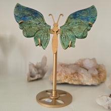 Load image into Gallery viewer, Azurite Malachite Butterfly Wings