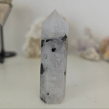 Load image into Gallery viewer, Black Tourmaline in Quartz Tower