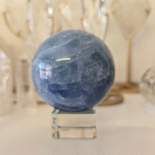 Load image into Gallery viewer, Blue Calcite Sphere
