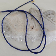 Load image into Gallery viewer, Lapis Lazuli Faceted Necklace