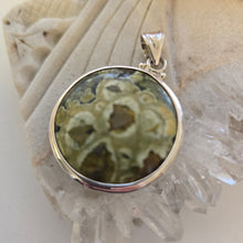 Load image into Gallery viewer, Australian Rainforest Jasper Sterling Silver Pendant
