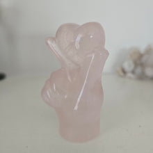 Load image into Gallery viewer, Rose Quartz Hand Heart