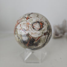 Load image into Gallery viewer, Money Agate Sphere