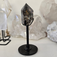 Load image into Gallery viewer, Garden Quartz Points on Stand