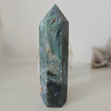 Load image into Gallery viewer, Moss Agate Tower