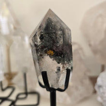Load image into Gallery viewer, Garden Quartz Points on Stand