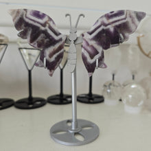 Load image into Gallery viewer, Chevron Amethyst Wings