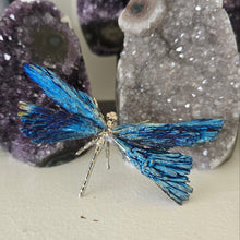 Load image into Gallery viewer, Aura Kyanite Dragonfly - Blue
