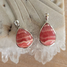 Load image into Gallery viewer, Rhodochrosite Sterling Silver Pendant