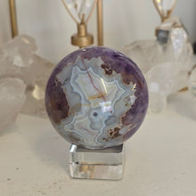 Load image into Gallery viewer, Amethyst Crazy Lace Sphere
