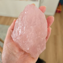 Load image into Gallery viewer, Rose Quartz Raw Chunks