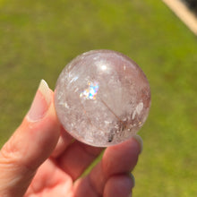 Load image into Gallery viewer, Rutile Quartz Sphere - Copper