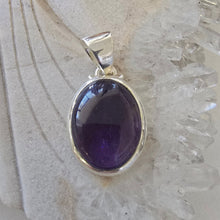 Load image into Gallery viewer, Amethyst Sterling Silver Pendant