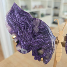 Load image into Gallery viewer, Charoite Wings - Rare