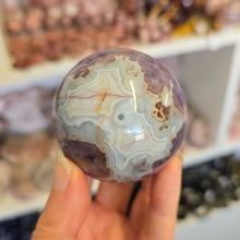 Load image into Gallery viewer, Amethyst Crazy Lace Sphere