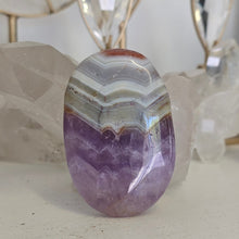 Load image into Gallery viewer, Amethyst Crazy Lace Palmstone