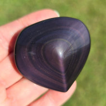 Load image into Gallery viewer, Rainbow Obsidian Heart