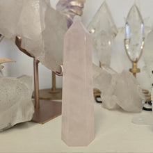Load image into Gallery viewer, Rose Quartz Tower