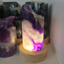 Load image into Gallery viewer, Rainbow Fluorite Lamp