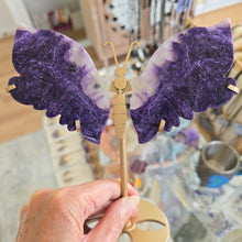 Load image into Gallery viewer, Charoite Wings - Rare