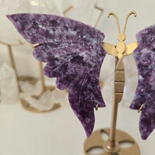 Load image into Gallery viewer, Lepidolite with Mica Butterfly Wings
