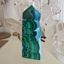 Load image into Gallery viewer, Malachite Chrysocolla Freeform Tower