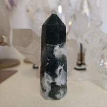 Load image into Gallery viewer, Moss Agate Tower