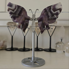 Load image into Gallery viewer, Chevron Amethyst Wings