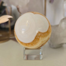 Load image into Gallery viewer, Orange Calcite Sphere