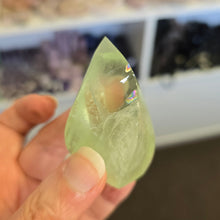 Load image into Gallery viewer, Green Fluorite Flame