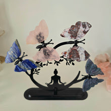 Load image into Gallery viewer, Yoga Lady - 4 Butterflies