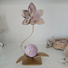 Load image into Gallery viewer, Amethyst Crazy Lace Agate Orchid
