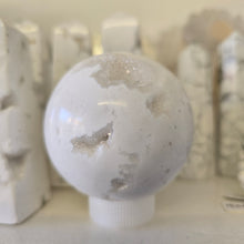 Load image into Gallery viewer, Snow Agate Sphere